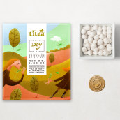 Titea® Detox Tea. Un proyecto de Ilustración tradicional, Dirección de arte, Br, ing e Identidad, Diseño gráfico, Packaging y Diseño de producto de Nacho Huizar - 14.06.2016