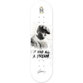 Tabla para Nomad Skateboards. "Dream". Design, Traditional illustration, Fine Arts, Graphic Design, Painting, and Street Art project by Miguel Angel Lallana Figueroa - 06.24.2016