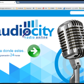 Audiocity. Desenvolvimento Web projeto de Robin Valencia - 03.07.2016
