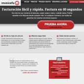 Invoicefu Ein Projekt aus dem Bereich UX / UI, Kunstleitung und Webdesign von Pilar García - 04.07.2016