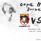 Coras Tepic Cartel partido de copa. Graphic Design project by luisenriqerr - 07.18.2016