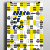 Posters. Design gráfico projeto de Yulen Bilbao - 27.07.2016