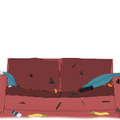 Couch Talk. Un proyecto de Diseño, Animación, Br, ing e Identidad, Diseño, creación de muebles					 y Cine de Kevin Turner - 23.08.2016
