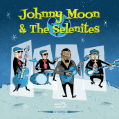 Single Johnny Moon & The Selenites. Un proyecto de Ilustración tradicional, Diseño gráfico y Diseño de producto de Juan Millán Bruno - 25.08.2016