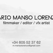 MARIO MANSO LORENZO SHOWREEL 2016. Publicidade, Cinema, Vídeo e TV, e Pós-produção fotográfica projeto de Mario Manso Lorenzo - 28.08.2016