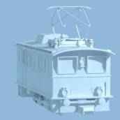 Tren Cremallera Edelweiss. 3D project by Jesús Pantaleón - 08.06.2016