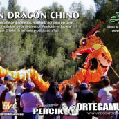 Gran dragón chino del Monasterio Zen Luz Serena. Marioneta gigante. Character Design, Arts, Crafts, and Fine Arts project by Juan Miguel Ortega Muñoz - 04.30.2014