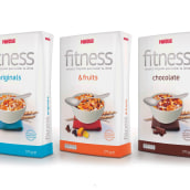 NESTLÉ FITNESS cereales integrales. Graphic Design, and Packaging project by Xavier Puntes Ibañez - 05.31.2011