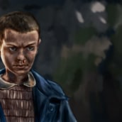 Eleven . Traditional illustration, Film, Video, TV, and Painting project by Frank Morales - 09.16.2016