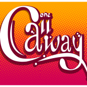 Mi Proyecto del curso: Los secretos dorados del lettering "One call away". Calligraph project by Eliana Orozco Jaramillo - 09.25.2016
