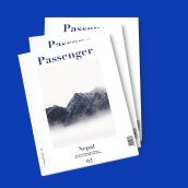 Passenger magazine. Design, and Editorial Design project by Marta Parera de León - 09.27.2016