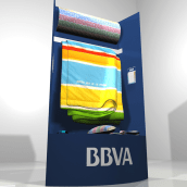 Elementos BBVA. Un proyecto de Diseño, 3D, Diseño y creación de muebles					 de Pawel Rutkiewicz - 28.09.2016