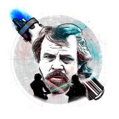 Luke Skywalker; mi proyecto del curso: Retrato ilustrado con Photoshop. Ilustração tradicional, e Design gráfico projeto de AingeruH - 05.10.2016