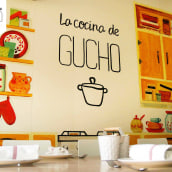 La Cocina de Gucho. Br, ing, Identit, Cooking & Interior Design project by Ana G. Marina - 11.06.2016