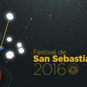 Festival de Cine de San Sebastián. Motion Graphics project by Oscar Arias - 11.10.2016