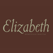 Tipografía Elizabeth. Un projet de T , et pographie de Bauertypes - 13.11.2016