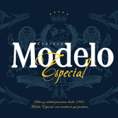 Rebrand Modelo . Publicidade, Direção de arte, Design industrial, e Tipografia projeto de Héctor Mendoza - 15.07.2015