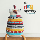 The Hen Sisters. A Character Design, Arts, Crafts, To, and Design project by Maria Sommer - 08.27.2015