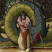 FANZINE Diletantes #3: The Swamp. Un proyecto de Ilustración tradicional, Diseño de personajes y Cómic de Javier Ortiz Mateo - 22.11.2016