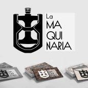 La Maquinaria. Br, ing, Identit, and Graphic Design project by Elena Sánchez - 11.27.2016