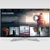 Smart TV UI/UX. Projekt z dziedziny UX / UI użytkownika Olmo Rodríguez - 28.11.2016