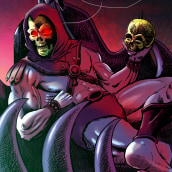 Skeletor Fan Art. Masters of the Universe illustration.. Ilustração tradicional, e Comic projeto de carlos rios esarte - 30.11.2016