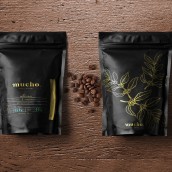 Mucho. Coffee Blends. Br, ing, Identit, and Packaging project by Diestro - 12.04.2016