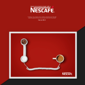Nescafe | New Slogan. Publicidade, Br, ing e Identidade, e Design gráfico projeto de Jona Flores - 16.05.2016