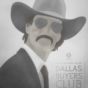 Dallas Buyers Club. Design, Ilustração tradicional, e Publicidade projeto de Sergio Barea Arroyo - 22.12.2016