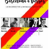 Barcelona a versos, miniguía . Design, Editorial Design, Graphic Design, Marketing, Cop, and writing project by Mercedes Parrilla Álvarez - 03.06.2016