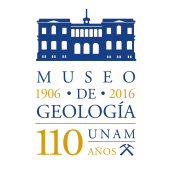 Logotipo para el 110 aniversario del Museo de Geología de la UNAM. Un proyecto de Diseño de Mercedes Flores Reyna - 10.02.2016