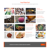 Social Media Food by @nuriblan. Br, ing, Identit, Editorial Design, Cooking, Information Design, Product Design, and Web Design project by Nuria Blanco Hernández - 01.21.2017