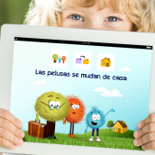 Cuento y App diseñado para niños con autismo. Een project van  Ontwerp, Traditionele illustratie, Ontwerp van personages, Redactioneel ontwerp y Grafisch ontwerp van Carla Monguio - 24.05.2016