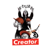 Tyler The Creator. Un proyecto de Diseño e Ilustración tradicional de Estudio Vakuum - 09.02.2017