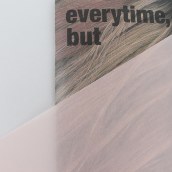 'everytime, but not really'.  Fotolibro en formato revista, en a5.. Un proyecto de Fotografía, Diseño editorial y Diseño gráfico de Lucía Herrero García - 02.02.2017