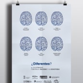 ¿diferentes?. Design, Traditional illustration, Advertising, and Art Direction project by Andrea Comba - 03.20.2016
