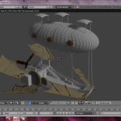 Barco volador. 3D project by Arkalion Shobic - 02.21.2017