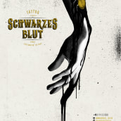 Schwarzes Blut Tattoo . Un progetto di Illustrazione tradizionale e Graphic design di Ari B. Miró - 21.02.2017
