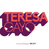 Teresa Gayo Reel. Un proyecto de Motion Graphics, Cine, vídeo y televisión de Teresa Gayo - 17.08.2016