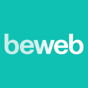 Página del estudio beweb. Web Development project by Juan - 03.01.2017