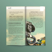 Libro para crucero por el Caribe. Design gráfico projeto de Cristina Merchán - 06.11.2014