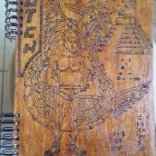cuaderno de madera!!!!. Artesanato projeto de Oswaldo Alonso Garcia Contreras - 04.03.2017