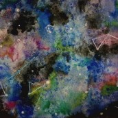 del fondo marino al fondo del Universo!. Un projet de Artisanat, Éducation, Beaux Arts , et Peinture de julia - 04.03.2017