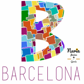 Marca Barcelona. Design gráfico projeto de Nuria Jiménez García - 10.06.2016