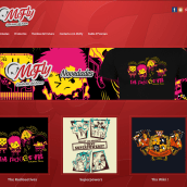 McFly Camisetas - web. Un proyecto de Diseño gráfico y Diseño Web de Trinidad Reyes Torregrosa Morales - 02.03.2014