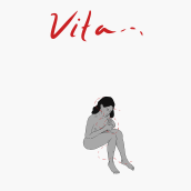 Vita. Fui armando las imagenes a partir de una línea roja punteada. . Traditional illustration, and Comic project by Bani Dilacore - 03.10.2017