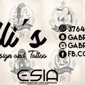 Trabajo para Ciciolli's Tattoo. Advertising project by Ezee Tomas - 03.17.2017