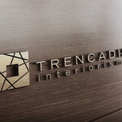 Logo Trencadís Interiorismo. Un proyecto de Dirección de arte, Br, ing e Identidad y Diseño gráfico de Pepe Sierras - 22.03.2017