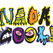 NADA COOL TV-  Music Channel. Een project van Traditionele illustratie, Ontwerp van personages y Grafisch ontwerp van Fernando Marquez Benavente - 23.03.2017