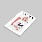 The Sun:  Introducción al Diseño Editorial. Un proyecto de Diseño editorial de Manuela Vásquez - 01.04.2017